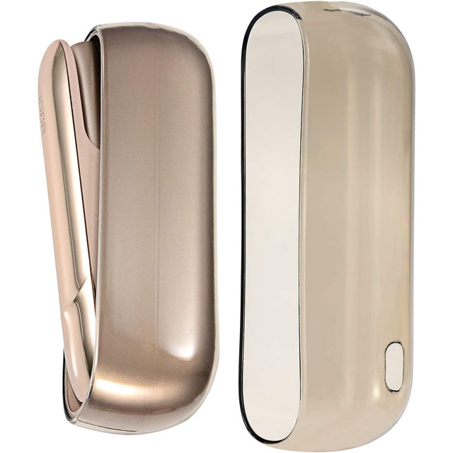 Husa Vivimall pentru IQOS 3.0 DUO, de Protectie, Anti Soc si Zgarieturi, din Plastic, 12 x 4.5 cm, Negru Transparent - vivimall.ro
