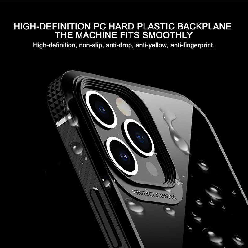 Husa Hibrid Defender MG Series pentru iPhone 14, Flippy, Protectie Antisoc, Negru - vivimall.ro