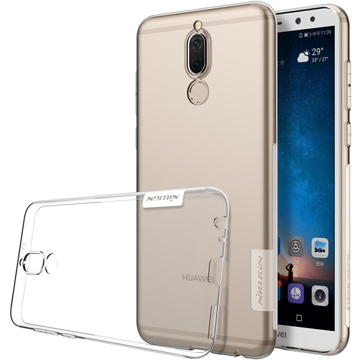 Husa Huawei Mate 10 Lite Tpu Transparent - vivimall.ro