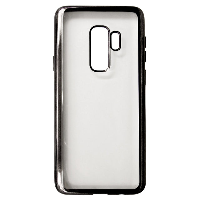 Husa Huawei P20 Lite Transparent cu Margini Negre - vivimall.ro