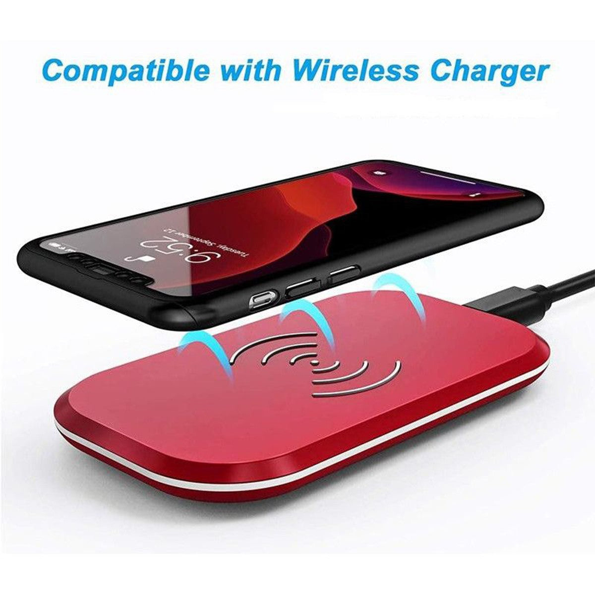 Husa Huawei P40 Lite E Full Cover 360 Negru + Folie de protectie - vivimall.ro