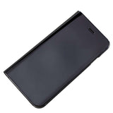 Husa Huawei P40 Lite Flip Cover Oglinda Negru - vivimall.ro