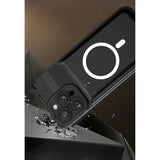 Husa Husa Urban Armor pentru Samsung A14 4G/5G Negru, Suport Auto Magnetic, Protectie Antisoc, Flippy - vivimall.ro