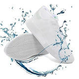 Husa Incaltaminte, Vivimall, Impermeabila, Antiderapanta, din Latex, 13 x 13 x 2 cm, Marime L 41-47 cm, Alb - vivimall.ro
