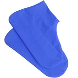 Husa Incaltaminte, Vivimall, Impermeabila, Antiderapanta, din Latex, 13 x 13 x 2 cm, Marime L 41-47 cm, Albastru - vivimall.ro