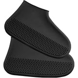 Husa Incaltaminte, Vivimall, Impermeabila, Antiderapanta, din Latex, 13 x 13 x 2 cm, Marime M 34-40 cm, Negru - vivimall.ro