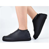 Husa Incaltaminte, Vivimall, Impermeabila, Antiderapanta, din Latex, 13 x 13 x 2 cm, Marime M 34-40 cm, Negru - vivimall.ro