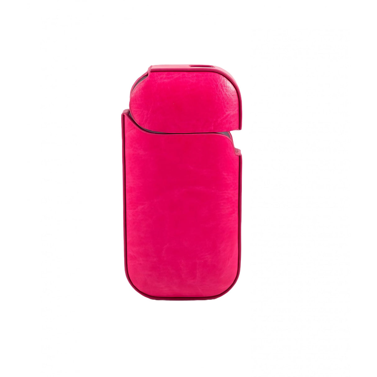 Husa Vivimall pentru IQOS 2.4 Plus, Capac de Protectie, Anti Soc si Zgarieturi, din Piele Ecologica, 43 g, 12 x 6 x 2.5 cm, Roz - vivimall.ro
