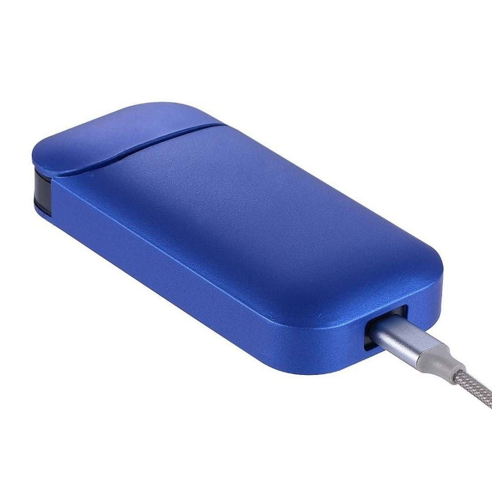 Husa Vivimall pentru IQOS 2.4 Plus, Capac de Protectie, Anti Soc si Zgarieturi, Full Body, din Plastic, 11.5 x 5 x 2.3 cm, Albastru - vivimall.ro