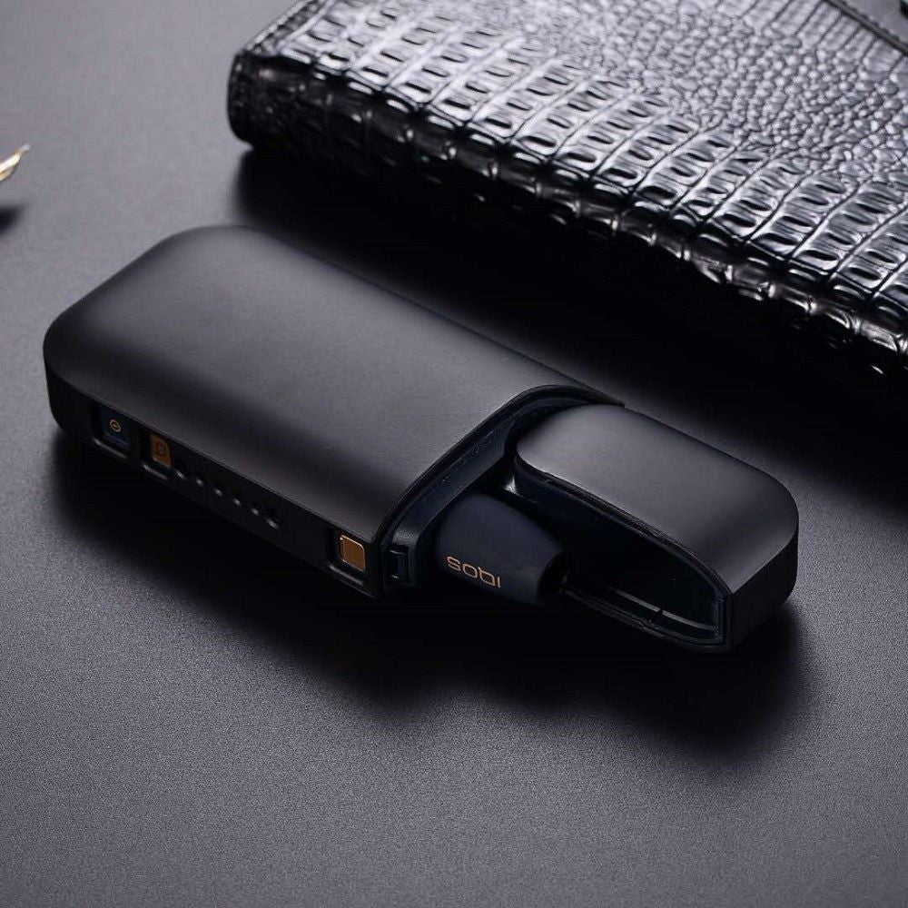 Husa Vivimall pentru IQOS 2.4 Plus, Capac de Protectie, Anti Soc si Zgarieturi, Full Body, din Plastic, 11.5 x 5 x 2.3 cm, Negru - vivimall.ro