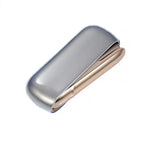 Husa Flippy pentru IQOS 3.0 DUO, de Protectie, Anti Soc si Zgarieturi, din Plastic, 12 x 4.5 cm, Albastru Transparent - vivimall.ro