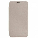 Husa Lenovo S860 Nillkin Sparkle Flip Auriu - vivimall.ro