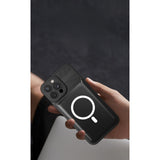 Husa pentru Apple iPhone 13 MagSafe, Urban Armor, Flippy, Negru, suport magnetic - vivimall.ro