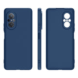 Husa Matte TPU pentru Huawei NOVA 9 SE, Flippy, Silicon Slim, Protectie Antisoc, Navy Blue - vivimall.ro