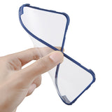 Husa Max Defence pentru iPhone 11, Albastru, Fata Dubla Transparenta, Protectie Antisoc Full 360 ( fata, spate, margini ), Flippy - vivimall.ro