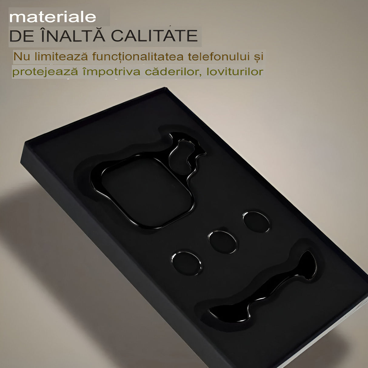Husa Metalica Compatibila cu iPhone 15 Pro Max, Protectie pentru Colturile Telefonului si Camera, Lentile pentru Obiective, Aliaj, Antisoc, Antizgariere, Negru - vivimall.ro