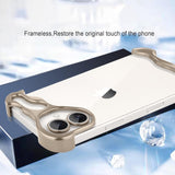 Husa Metalica Compatibila cu iPhone 16 Plus, Vivimall, Protectie pentru Colturile Telefonului si Camera, Aliaj, Antisoc, Antizgariere, Auriu - vivimall.ro
