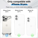 Husa Metalica Compatibila cu iPhone 16 Pro, Vivimall, Protectie pentru Colturile Telefonului si Camera, Aliaj, Antisoc, Antizgariere, Argintiu - vivimall.ro