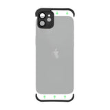 Husa TPU Edgeless Compatibila cu iPhone 15 Pro, Vivimall, Protectie pentru Colturi si Camera, Aliaj, Antisoc, Antizgariere, Negru Mat - vivimall.ro