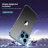 Husa Metalica Edgeless Compatibila cu iPhone 16 Plus, Vivimall, Protectie pentru Colturi si Camera, Aliaj Aluminiu, Antisoc, Antizgariere, Albastru - vivimall.ro