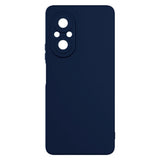 Husa pentru Huawei NOVA 9 SE, Flippy, Liquid Silicone, cu Microfibra pe interior, Protectie Antisoc, Navy Blue - vivimall.ro