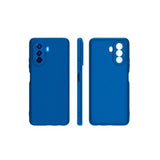 Husa pentru Huawei NOVA Y70, Flippy, Liquid Silicone, cu Microfibra pe interior, Protectie Antisoc, Navy Blue - vivimall.ro