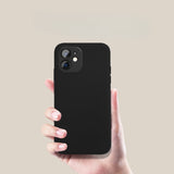 Husa pentru Samsung Galaxy S20 FE, Flippy, Liquid Silicone, cu Microfibra pe interior, Protectie Antisoc, Negru - vivimall.ro