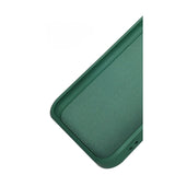 Husa pentru Samsung Galaxy S20 FE, Flippy, Liquid Silicone, cu Microfibra pe interior, Protectie Antisoc, Verde inchis - vivimall.ro
