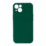 Husa pentru Samsung Galaxy S22, Flippy, Liquid Silicone, cu Microfibra pe interior, Protectie Antisoc, Verde inchis - vivimall.ro