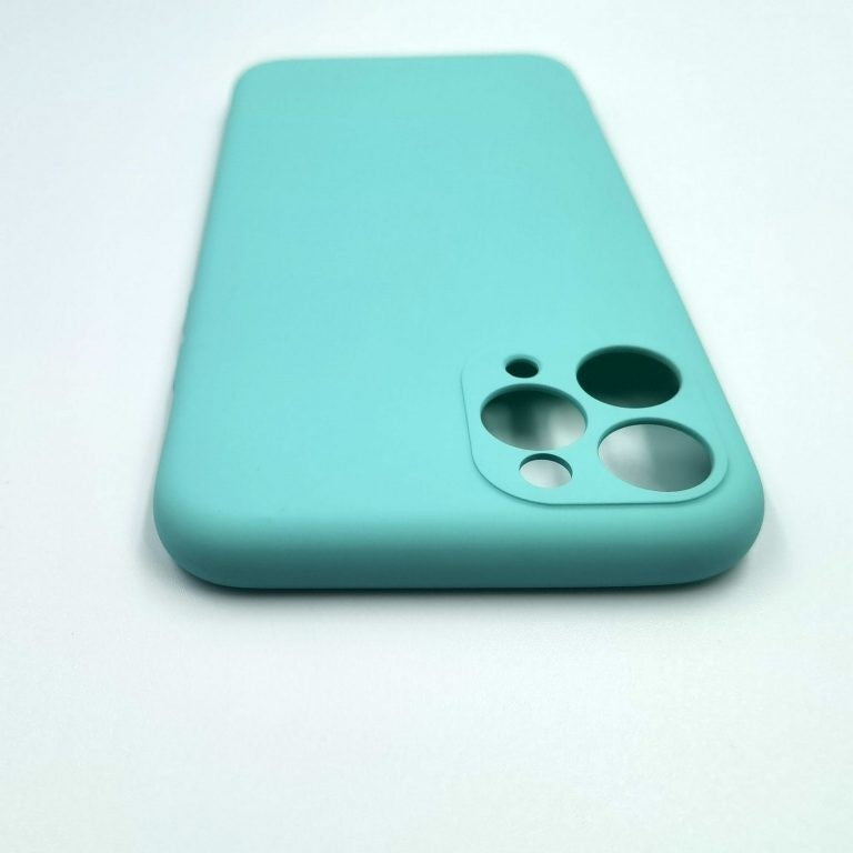 Husa pentru Samsung Galaxy S22 Plus, Flippy, Liquid Silicone, cu Microfibra pe interior, Protectie Antisoc, Albastru deschis - vivimall.ro