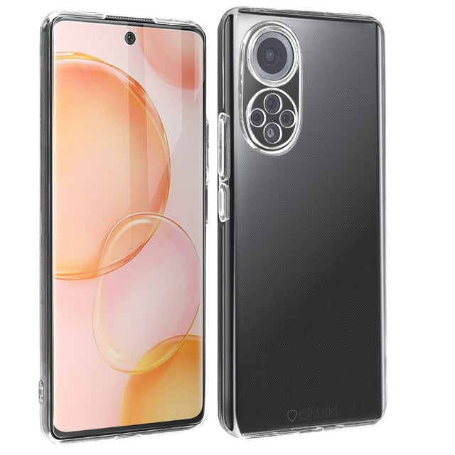 Husa Protect Plus pentru Huawei NOVA 9 SE, Flippy, Silicon Subtire, Transparenta - vivimall.ro