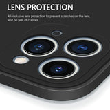 Husa protectie compatibila cu Apple iPhone 11 Pro Max Liquid Silicone Case Negru - vivimall.ro