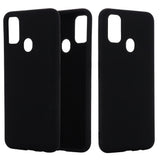 Husa protectie compatibila cu Huawei P Smart 2020 Liquid Silicone Case Negru - vivimall.ro