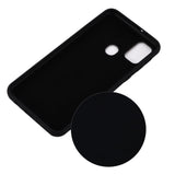 Husa protectie compatibila cu Huawei P Smart 2020 Liquid Silicone Case Negru - vivimall.ro