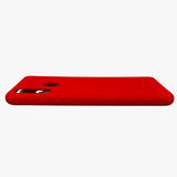 Husa protectie compatibila cu Huawei P Smart 2020 Liquid Silicone Case Rosu - vivimall.ro