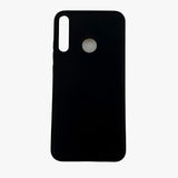 Husa protectie compatibila cu Huawei P40 Lite E Liquid Silicone Case Negru - vivimall.ro