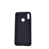 Husa protectie compatibila cu Huawei Y7 2019 Liquid Silicone Case Negru - vivimall.ro