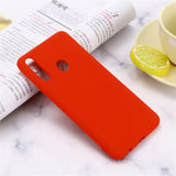 Husa protectie compatibila cu Samsung A20E Liquid Silicone Case Rosu - vivimall.ro