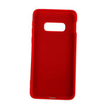 Husa protectie compatibila cu Samsung S10E Liquid Silicone Case Rosu - vivimall.ro