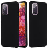 Husa protectie compatibila cu Samsung S20 Liquid Silicone Case Negru - vivimall.ro