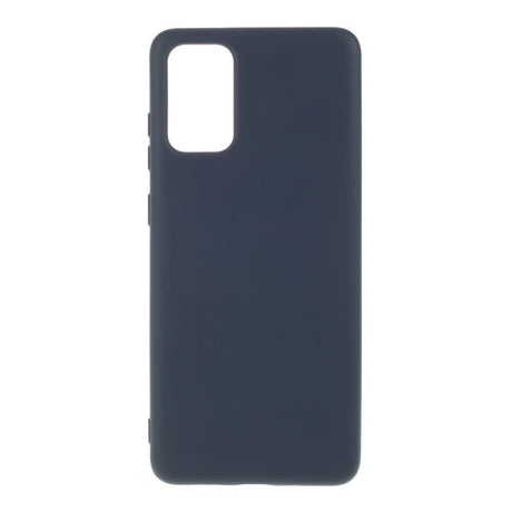 Husa protectie compatibila cu Samsung S20 Plus Liquid Silicone Case Albastru inchis - vivimall.ro