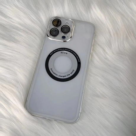 Husă MagSafe TPU iPhone 11 transparentă cu folie protecție cameră inclusă, detaliu spate și colțuri