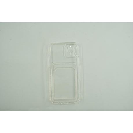 Husa protectie cu suport card compatibila cu Samsung A32 4G Transparent - vivimall.ro