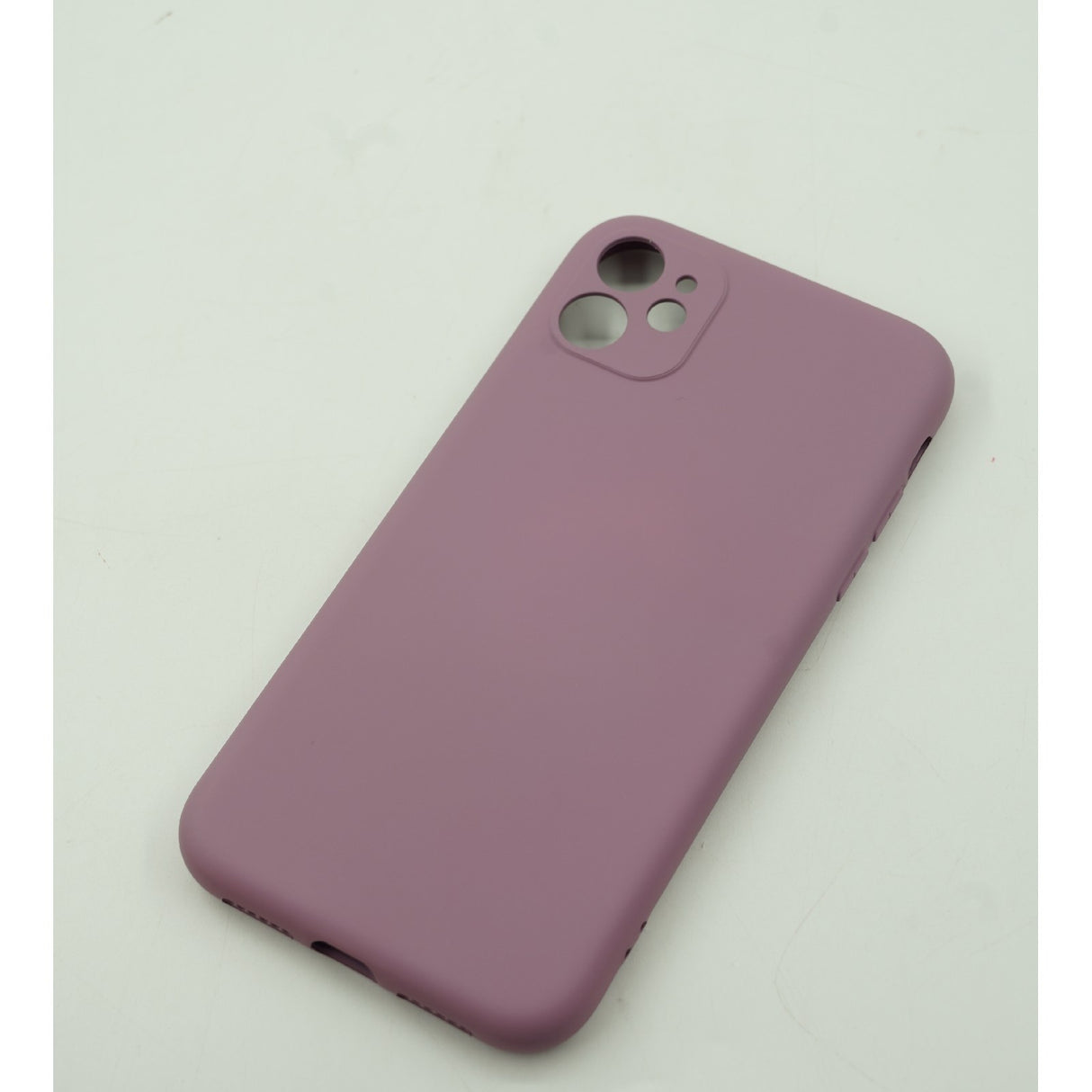 Husa protectie Flippy compatibila cu Apple iPhone 11 Pro Max Liquid Silicone Case Mov - vivimall.ro