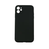 Husa protectie, Flippy, compatibila cu Apple iPhone 12 Mini Liquid Silicone Negru - vivimall.ro
