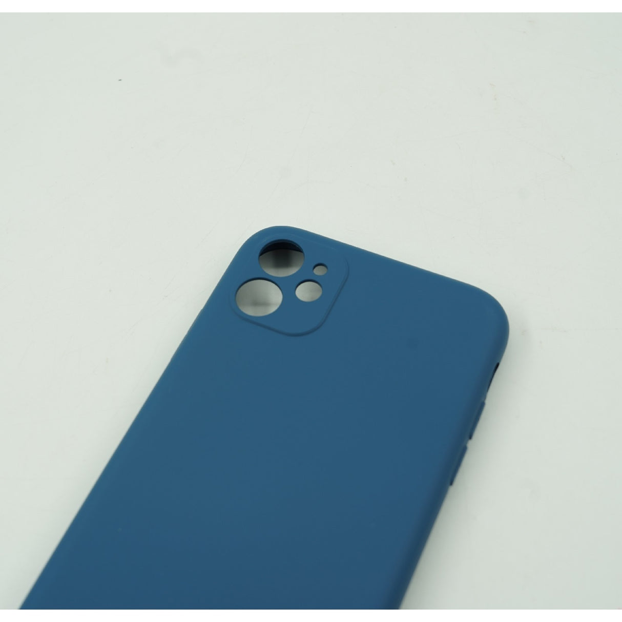 Husa protectie, Flippy, compatibila cu Apple iPhone 12 Pro Liquid Silicone Albastru inchis - vivimall.ro