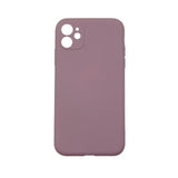 Husa protectie, Flippy, compatibila cu Apple iPhone 12 Pro Liquid Silicone Mov - vivimall.ro