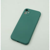 Husa protectie, Flippy, compatibila cu Apple iPhone 12 Pro Max Liquid Silicone Verde - vivimall.ro
