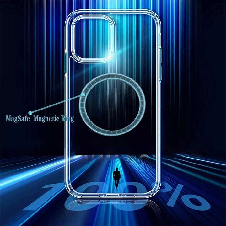 Husa protectie Flippy compatibila cu Apple iPhone 12 Pro Max Mag Safe Silicone Transparent - vivimall.ro