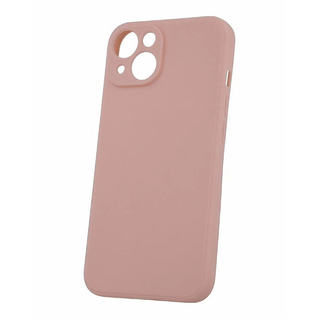 Husa protectie Flippy compatibila cu Apple iPhone 13  Liquid Silicone Roz - vivimall.ro